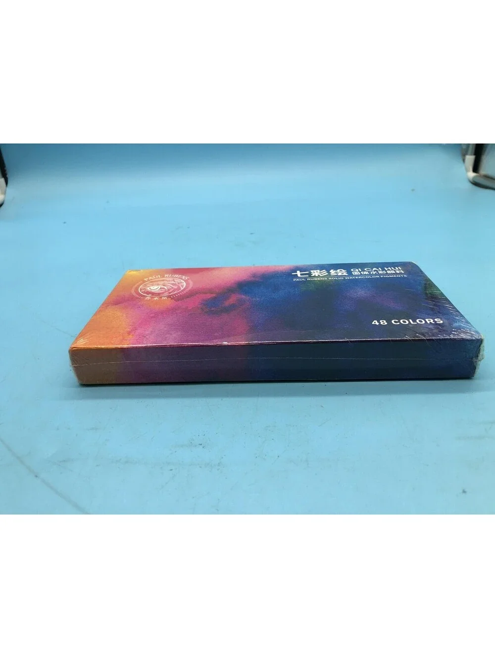 Paul Rubens Qi Cai Hui Solid Watercolor Paint Set 48 Colors Multicolor Palette